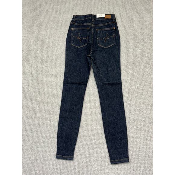 Judy Blue Women's Blue High Waist Skinny Jeans Size 1 NWT #62649 - Picture 2 of 3